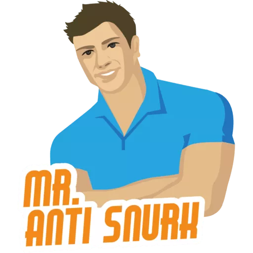 Mr. Anti Snurk Logo 2019
